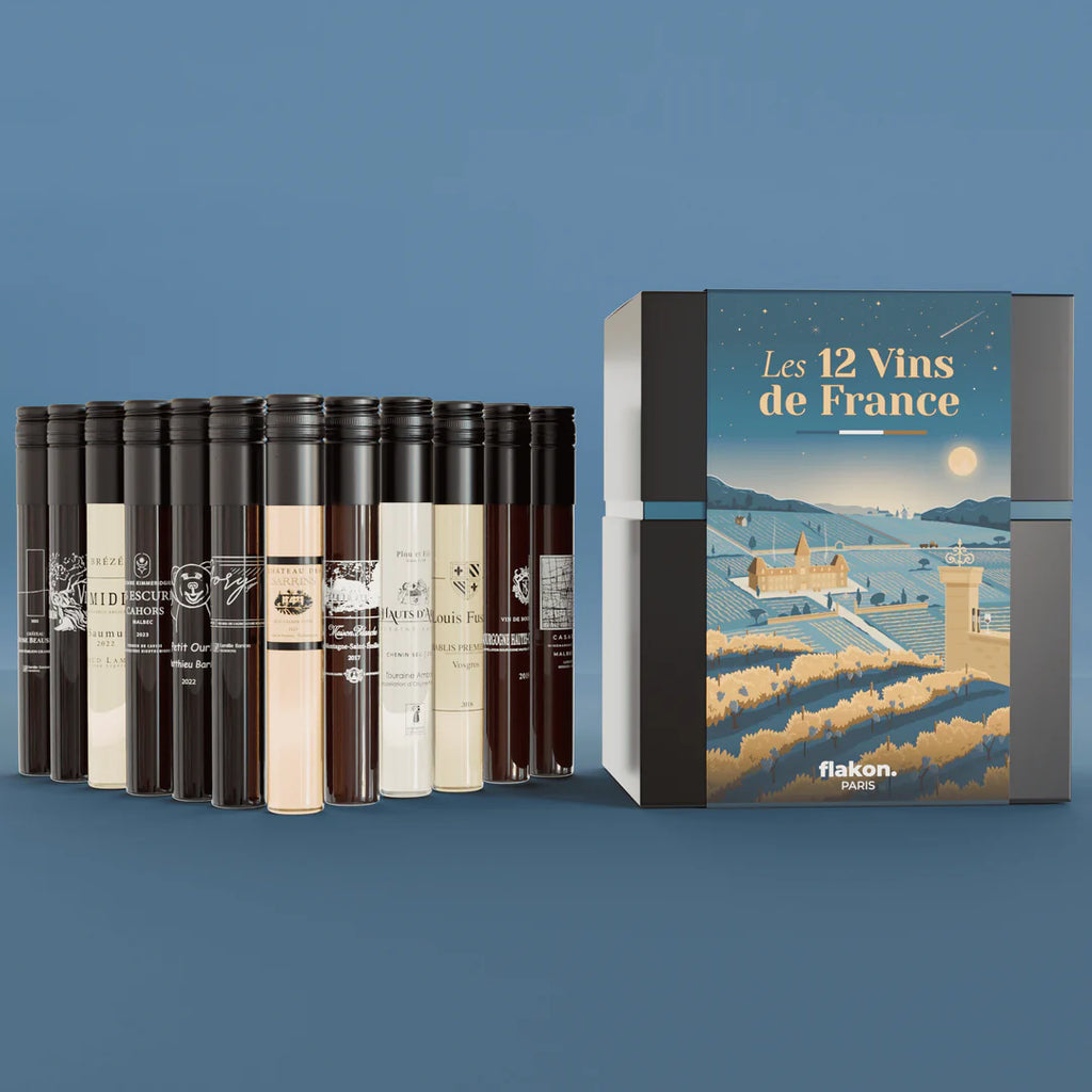 Coffret dégustation Les 12 Vins de France - Flakon