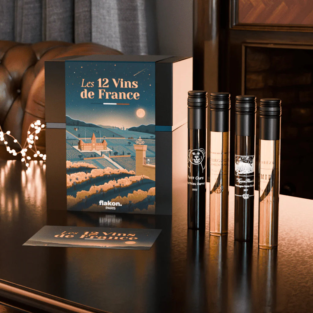 Coffret dégustation Les 12 Vins de France - Flakon