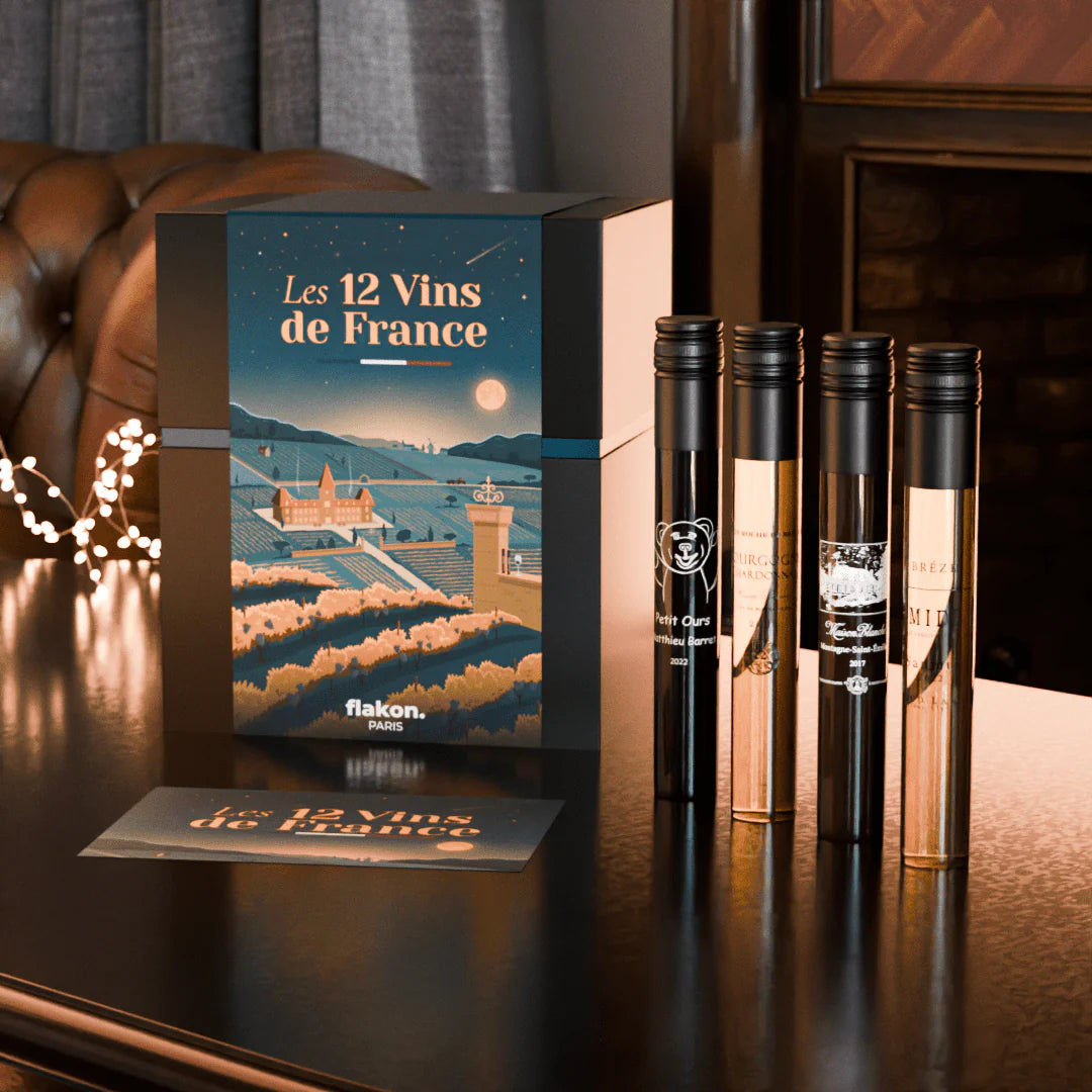 Coffret dégustation Les 12 Vins de France - Flakon