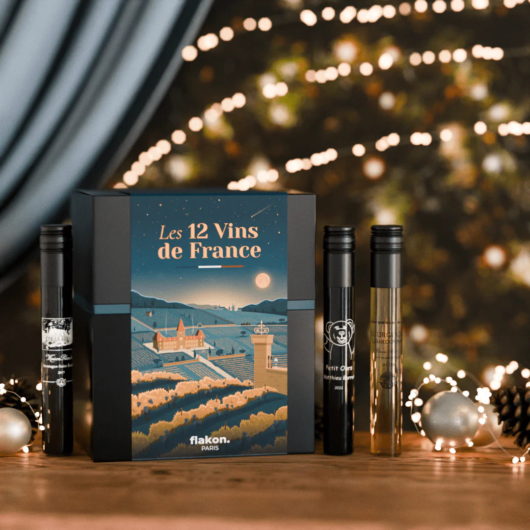 Coffret dégustation Les 12 Vins de France - Flakon