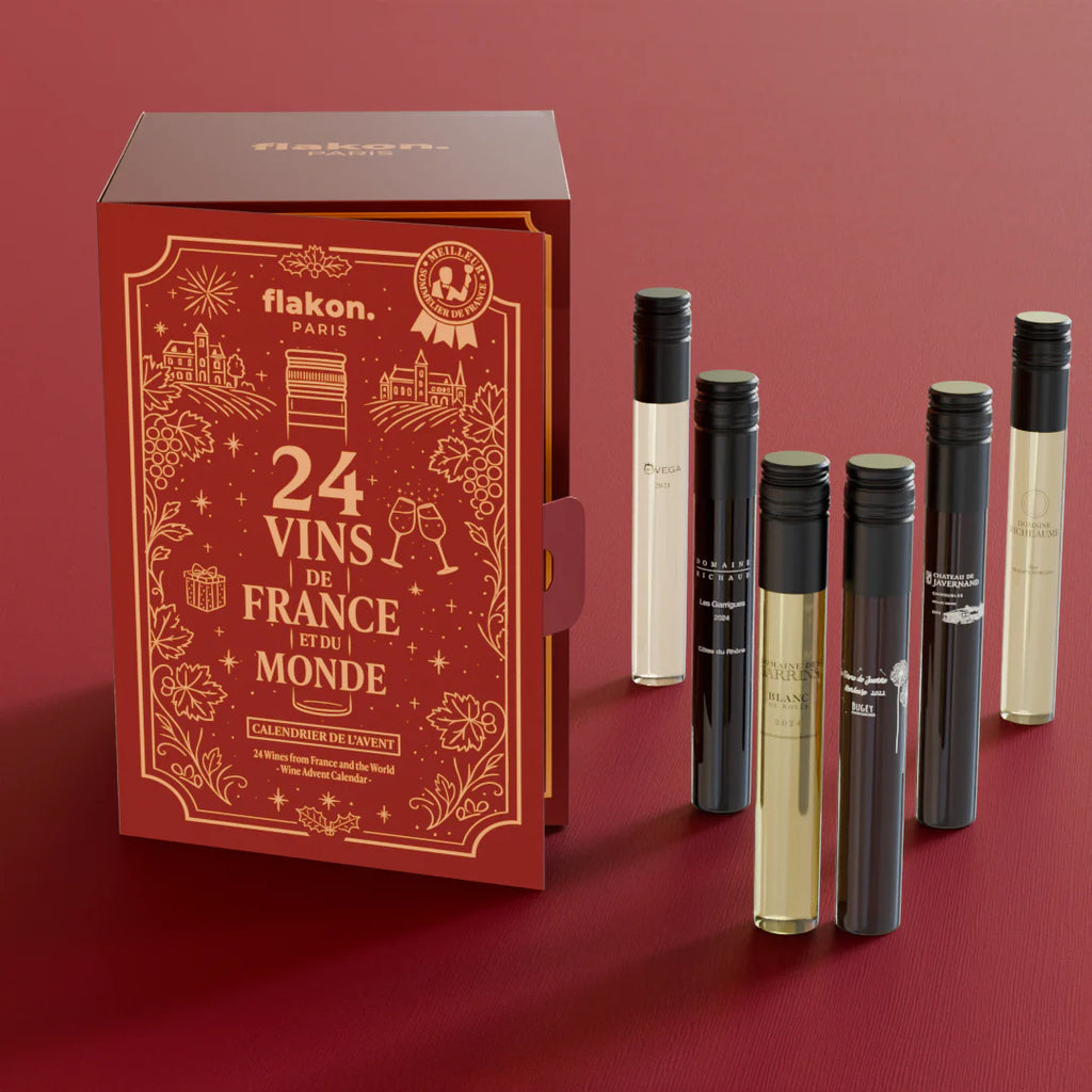 Calendrier de l’Avent Vin de France et du Monde 2025 - Flakon