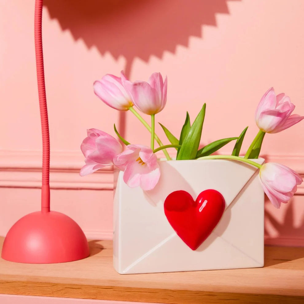 Vase Lettre Cœur - Déco originale et tendance Fluid Market