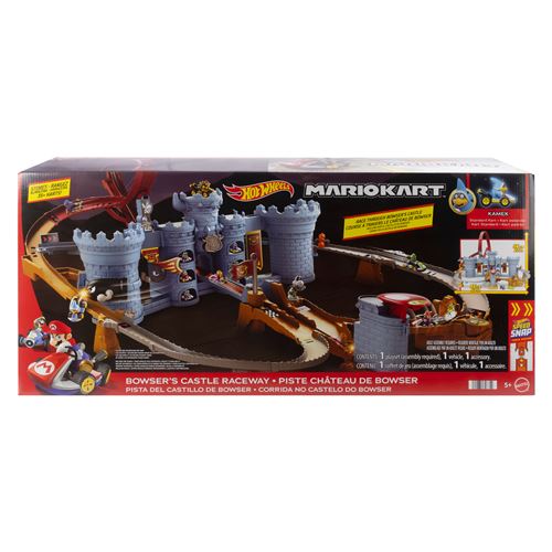 Véhicule Hot Wheels Château de Bowser Mario Kart