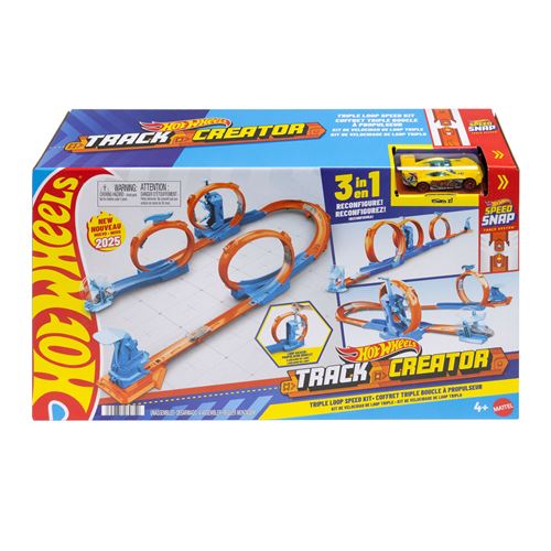 Véhicule Hot Wheels Kit Piste 3 Loopings