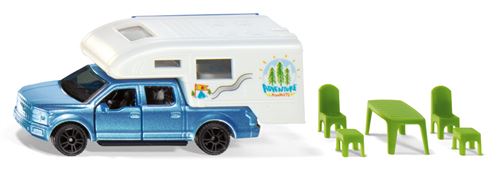Véhicule Siku Ford F150 Pick-Up Camper