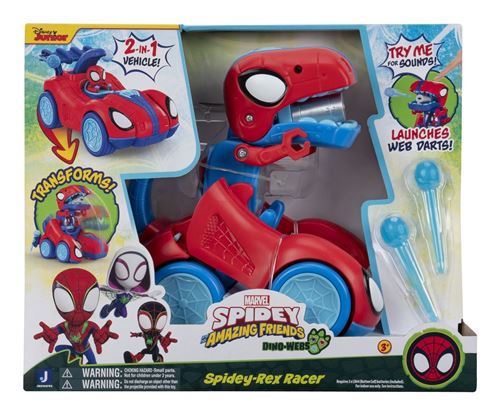 Véhicule Spidey And His Amazing Friends Spidey-Rex Racer