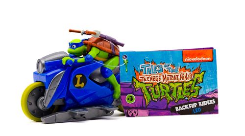 Véhicule Teenage Mutant Ninja Turtles Moto Back Flip Riders Modèle aléatoire