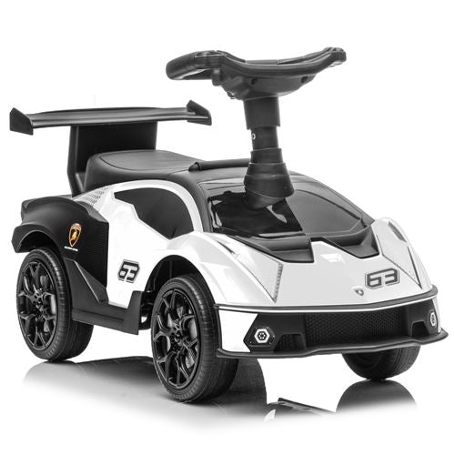 Véhicule électrique Turbo Challenge Lamborghini Blanc
