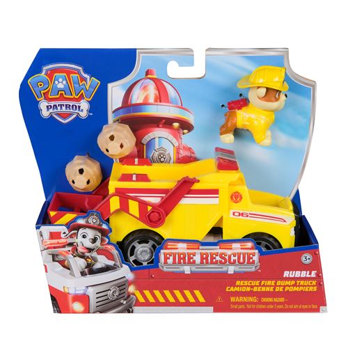 Véhicule et figurine Paw Patrol Fire rescue Ruben Paw Patrol Pat'patrouille
