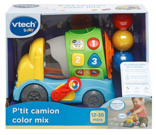 Véhicule interactif P'tit camion color mix Vtech Baby