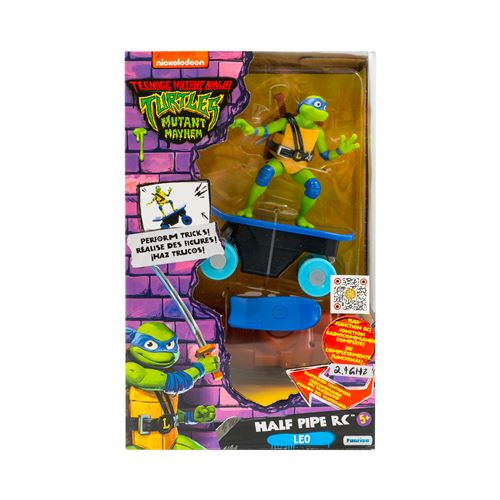 Véhicule télécommandé Ninja turtles Tortues Ninja Half Pipe Skate RC Modèle aléatoire