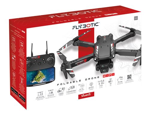 Véhicule télécommandé Silverlit Drone RC Foldable Wifi