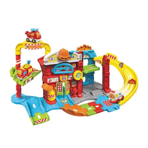 Vehicules Vtech Tut Tut Bolides La maxi Caserne de Pompiers