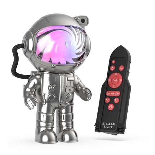 Veilleuse MOB Stella Light Silver Milky Way Projector