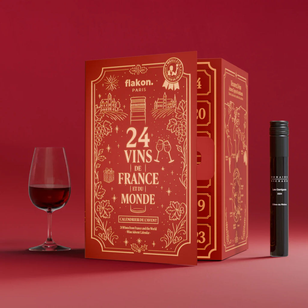 Calendrier de l’Avent Vin de France et du Monde 2025 - Flakon