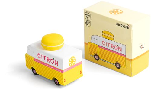 Voiture Candylab Candycar Vans Macaron Van Jaune