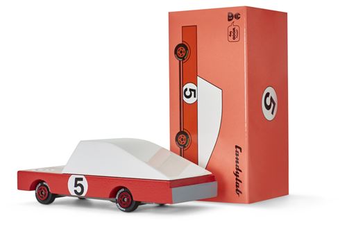 Voiture Candylab Candycar World Racer 5 Rouge