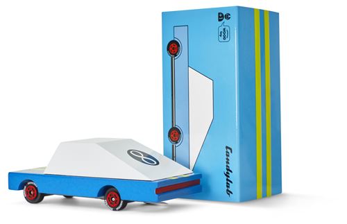 Voiture Candylab Candycar World Racer 8 Bleu