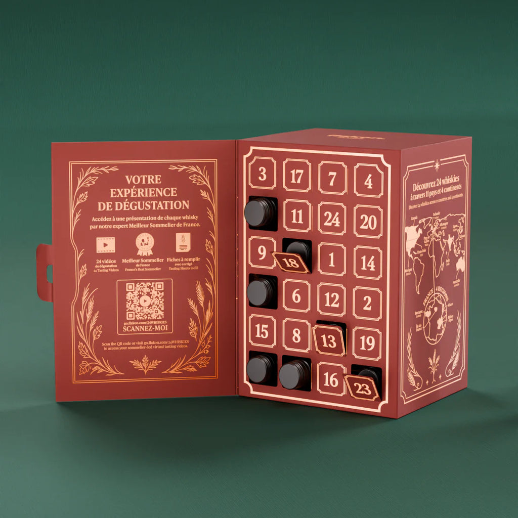 Coffret 24 Whiskies du Monde - Flakon