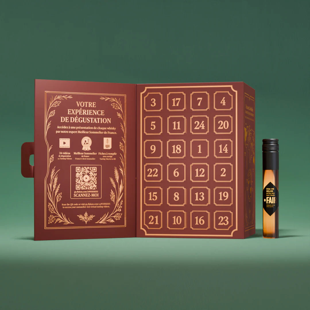 Coffret 24 Whiskies du Monde - Flakon