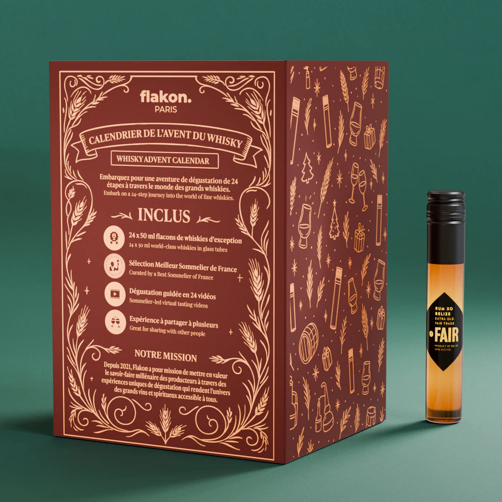 Coffret 24 Whiskies du Monde - Flakon