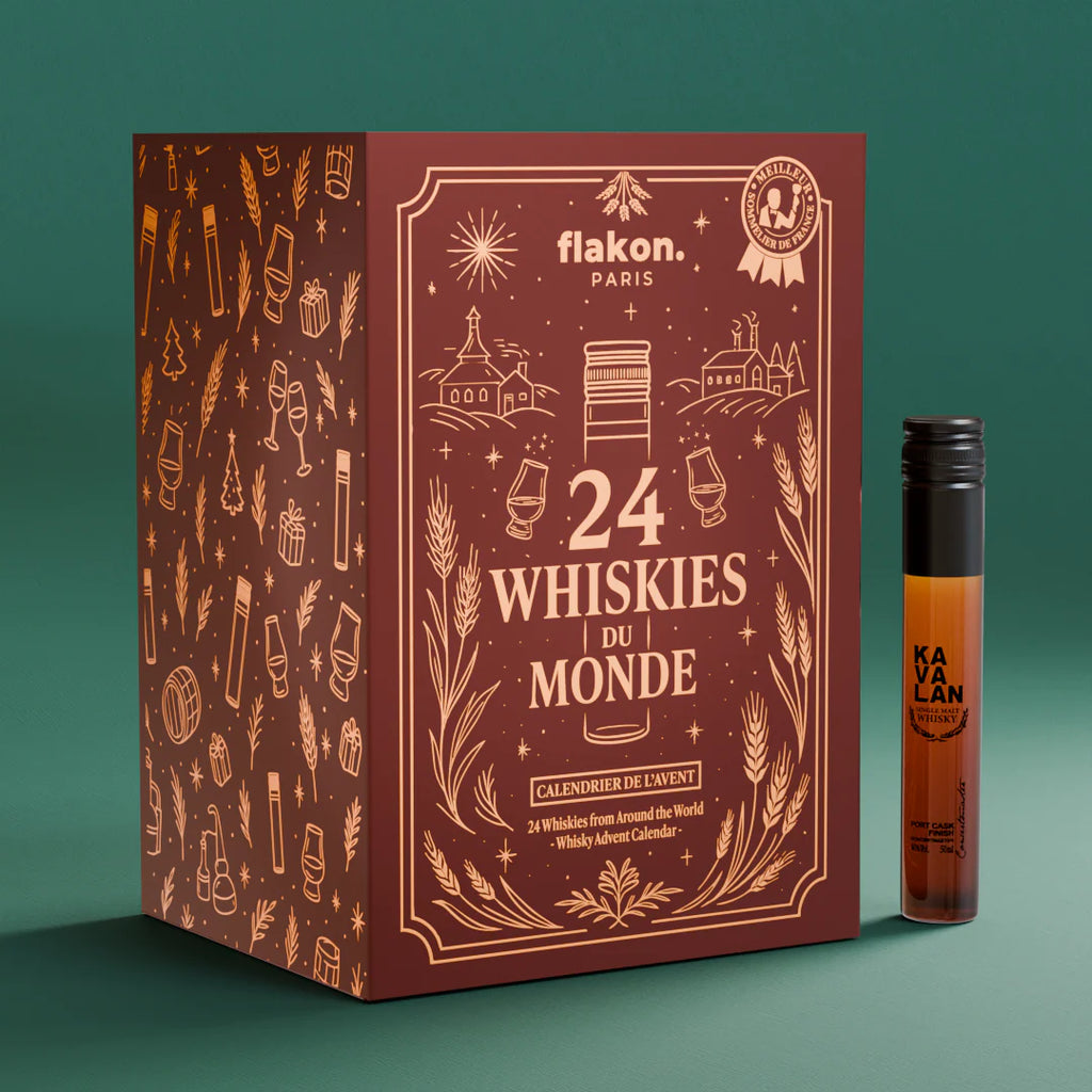 Calendrier de l’Avent Whisky 2025 – 24 Whiskies du Monde - Flakon