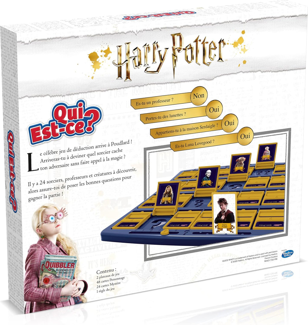 Jeu de société Qui est-ce ? Harry Potter – Winning Moves
