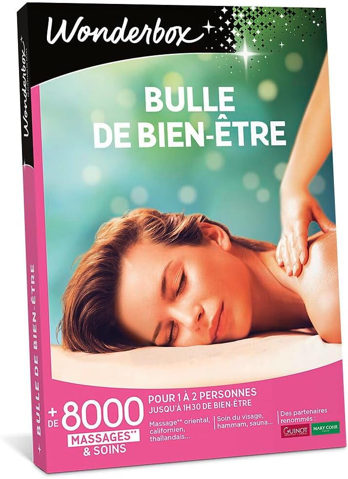 Coffret cadeau Bulle de bien-être - Wonderbox