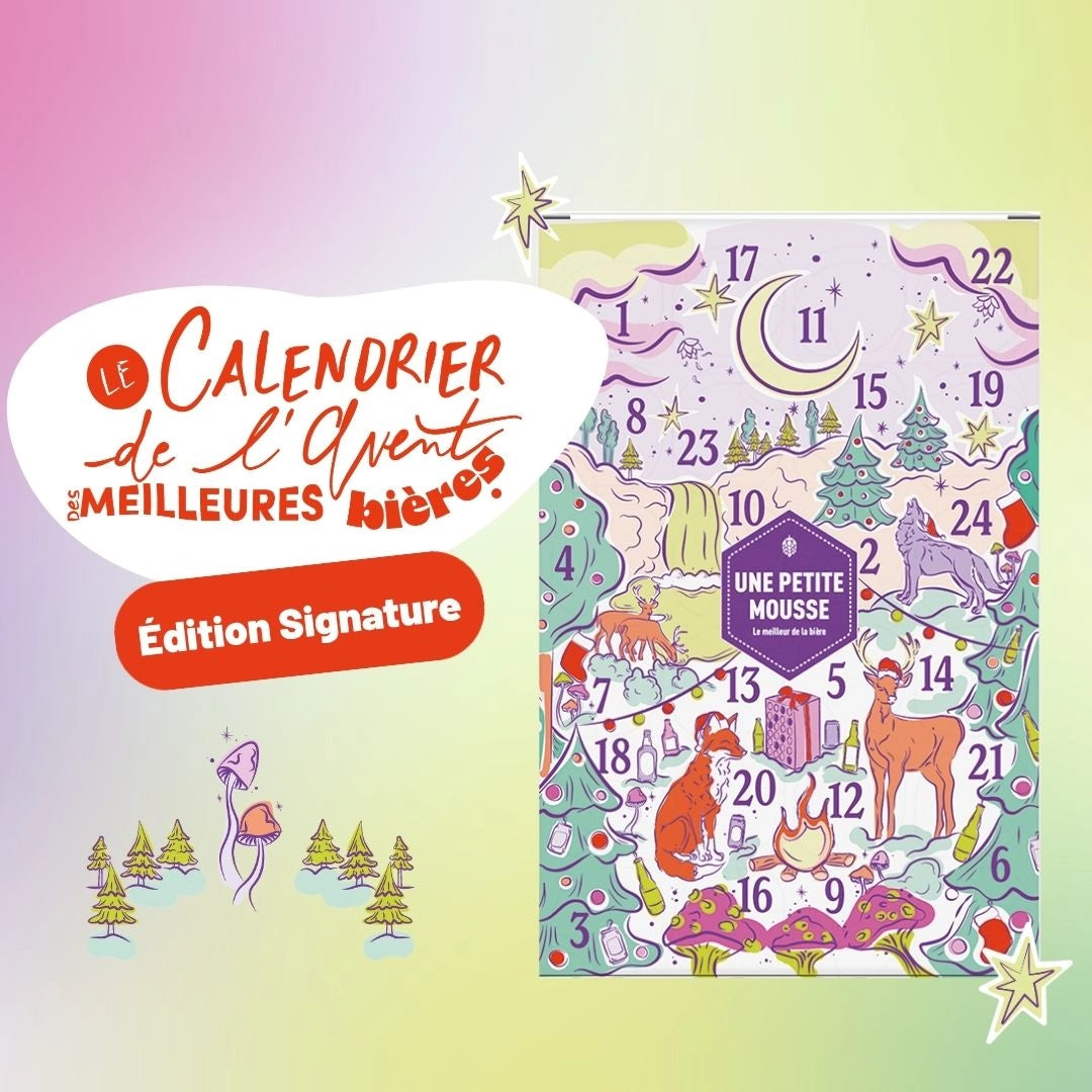 Calendrier de l'Avent Une Petite Mousse Meilleures Bières 2026 Édition Signature