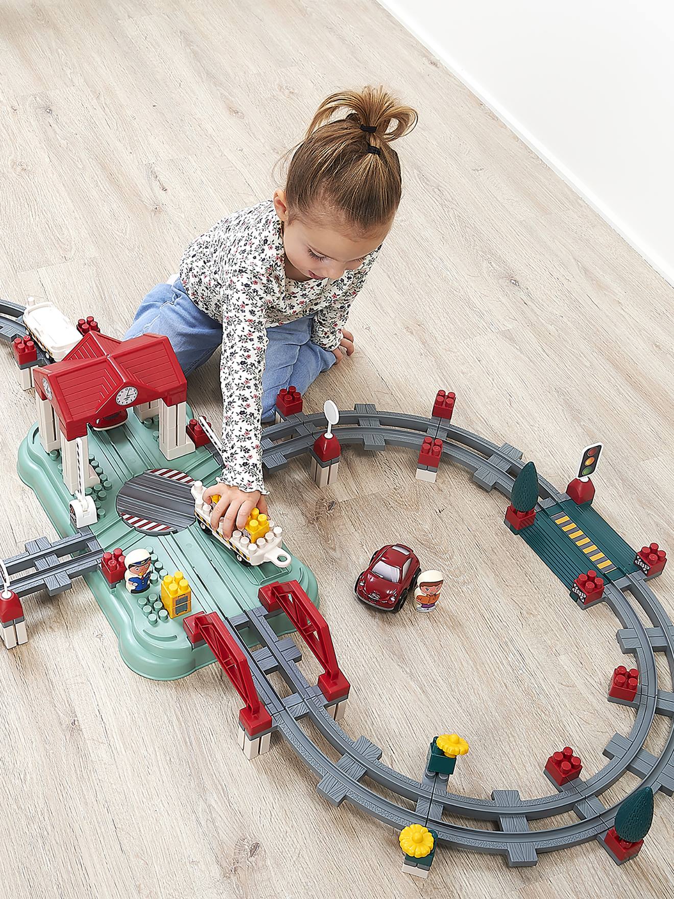 Abrick baril circuit train - multicolore