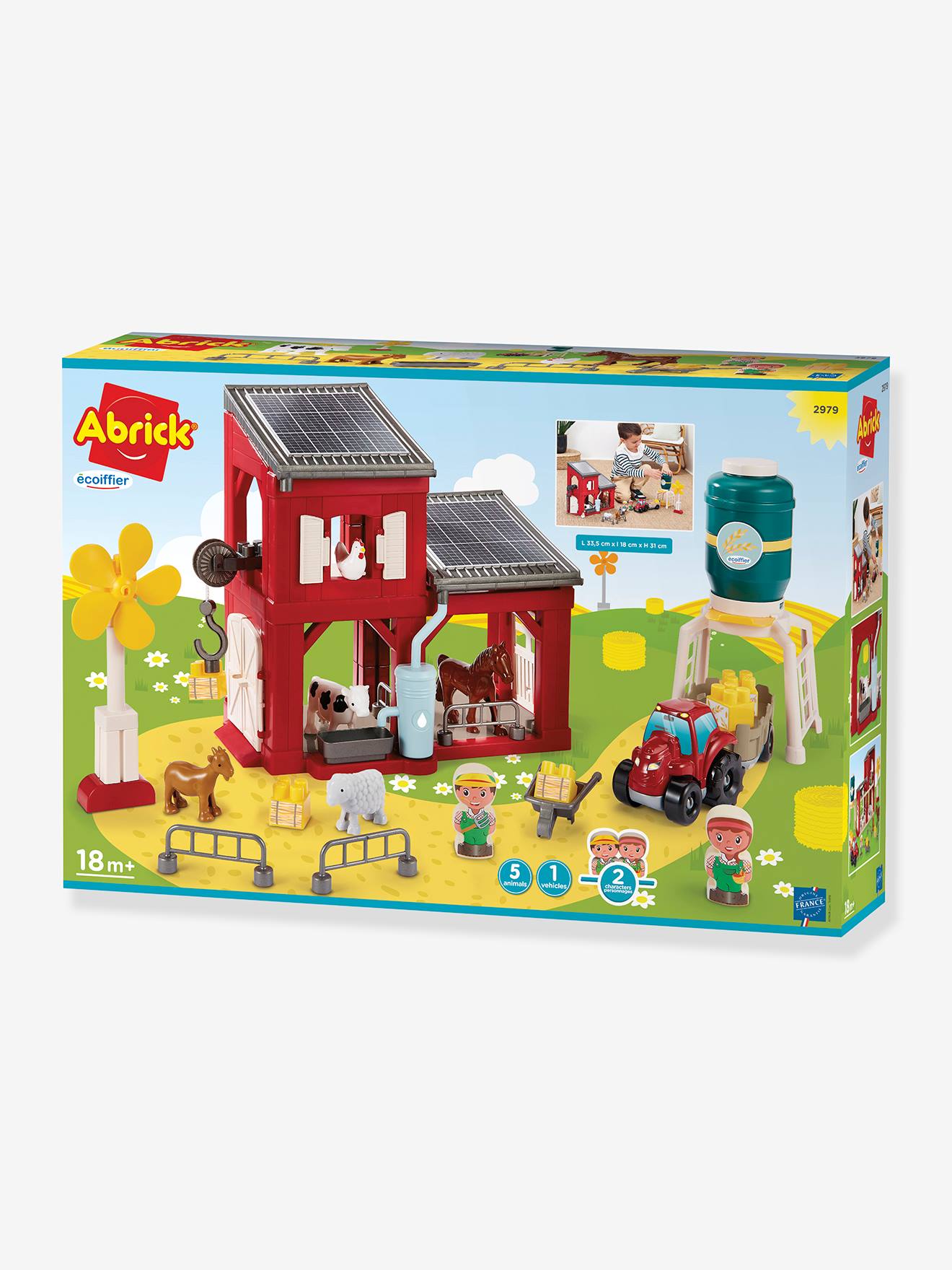 Abrick - ferme écologique multicolore
