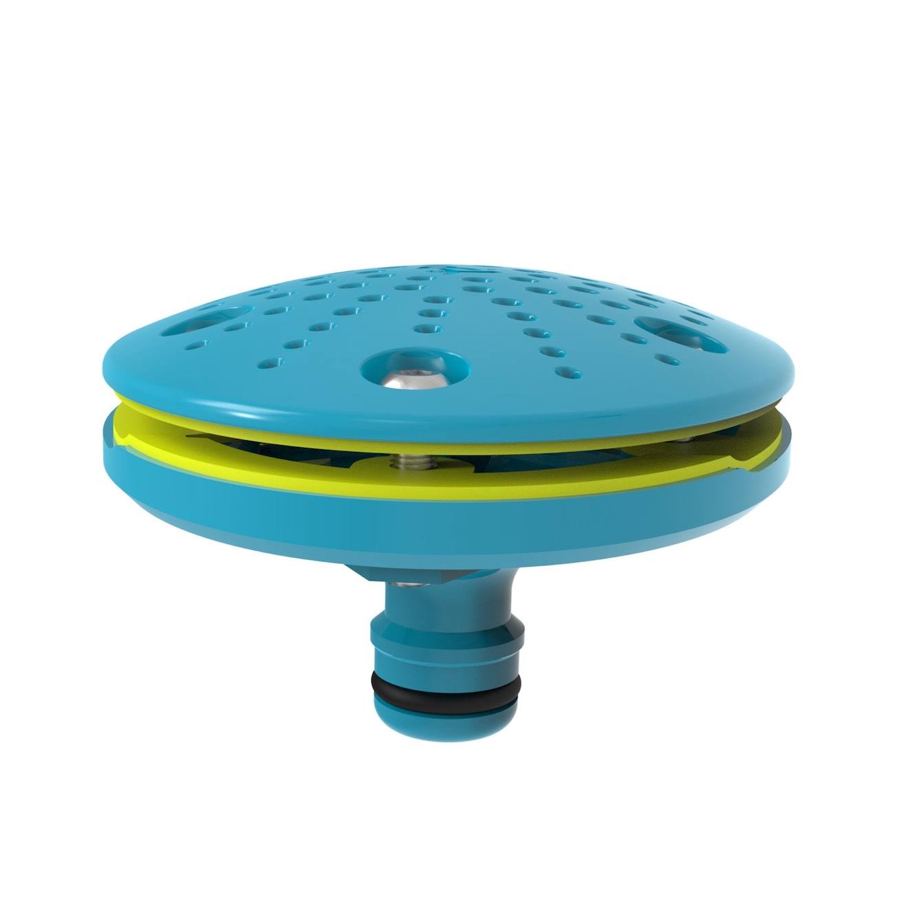 Accessoire toboggan spray & splash pour glissière plastique bleu