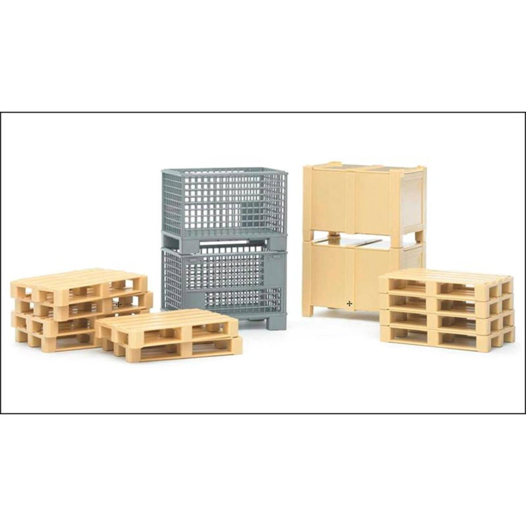 Accessoires logistique beige et gris