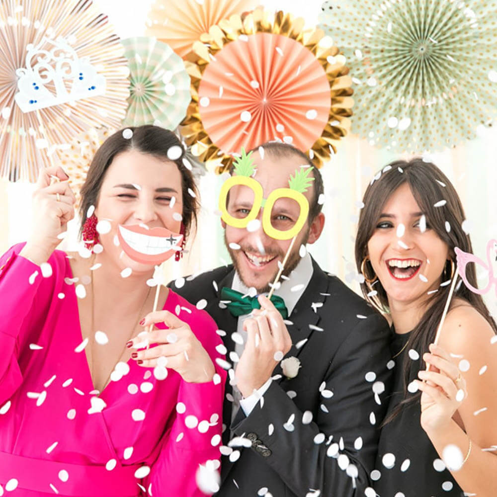 Accessoires pour Photocall de Mariage (x20) - Articles de Fête Mr Wonderful