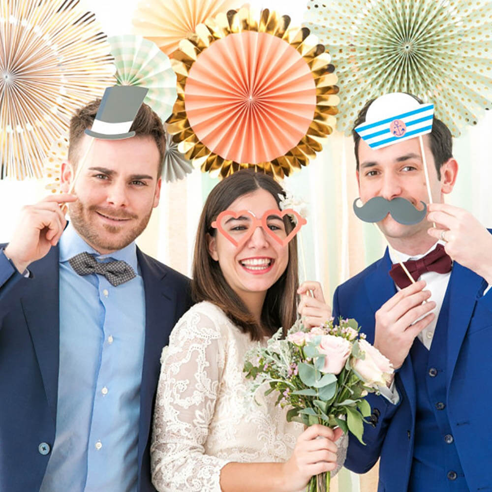 Accessoires pour Photocall de Mariage (x20) - Articles de Fête