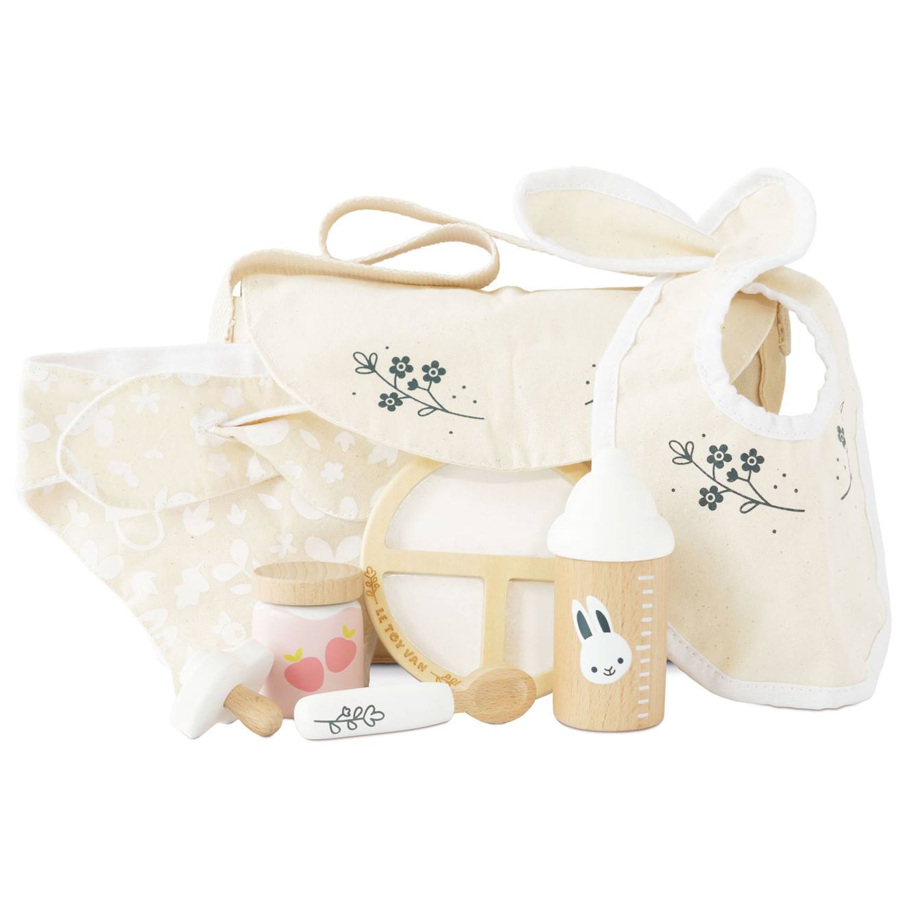 Accessoires pour poupées beige