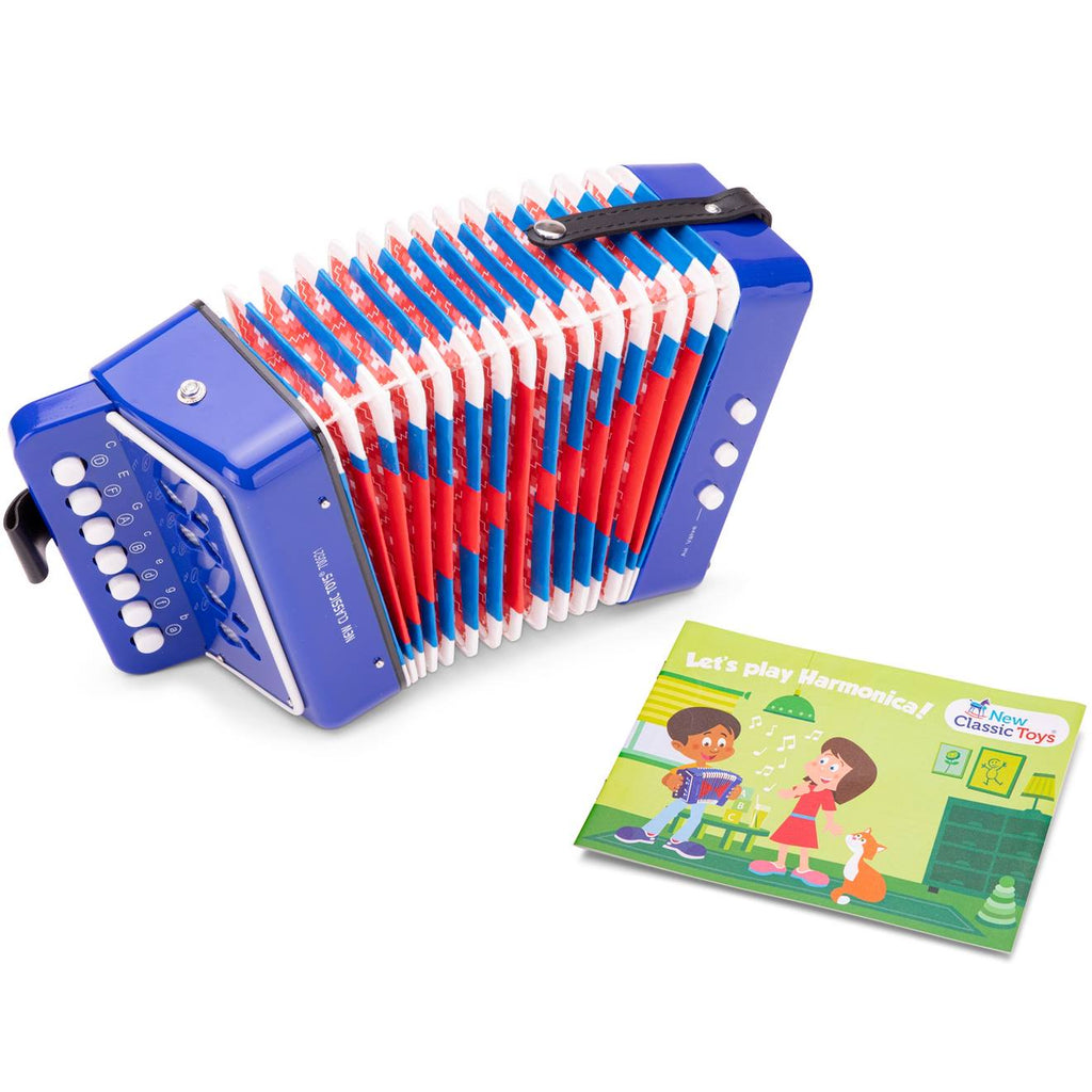 Accordéon bleu