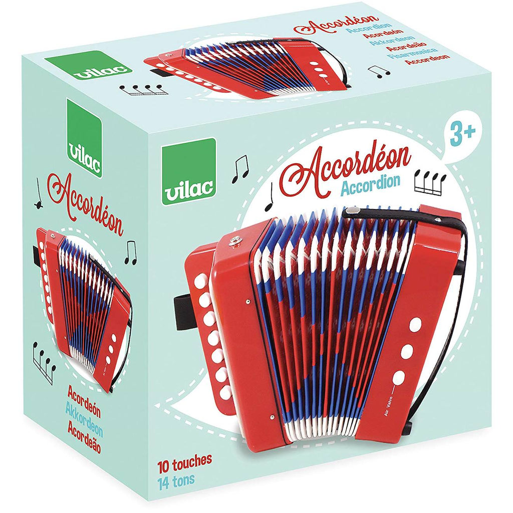 Accordéon rouge