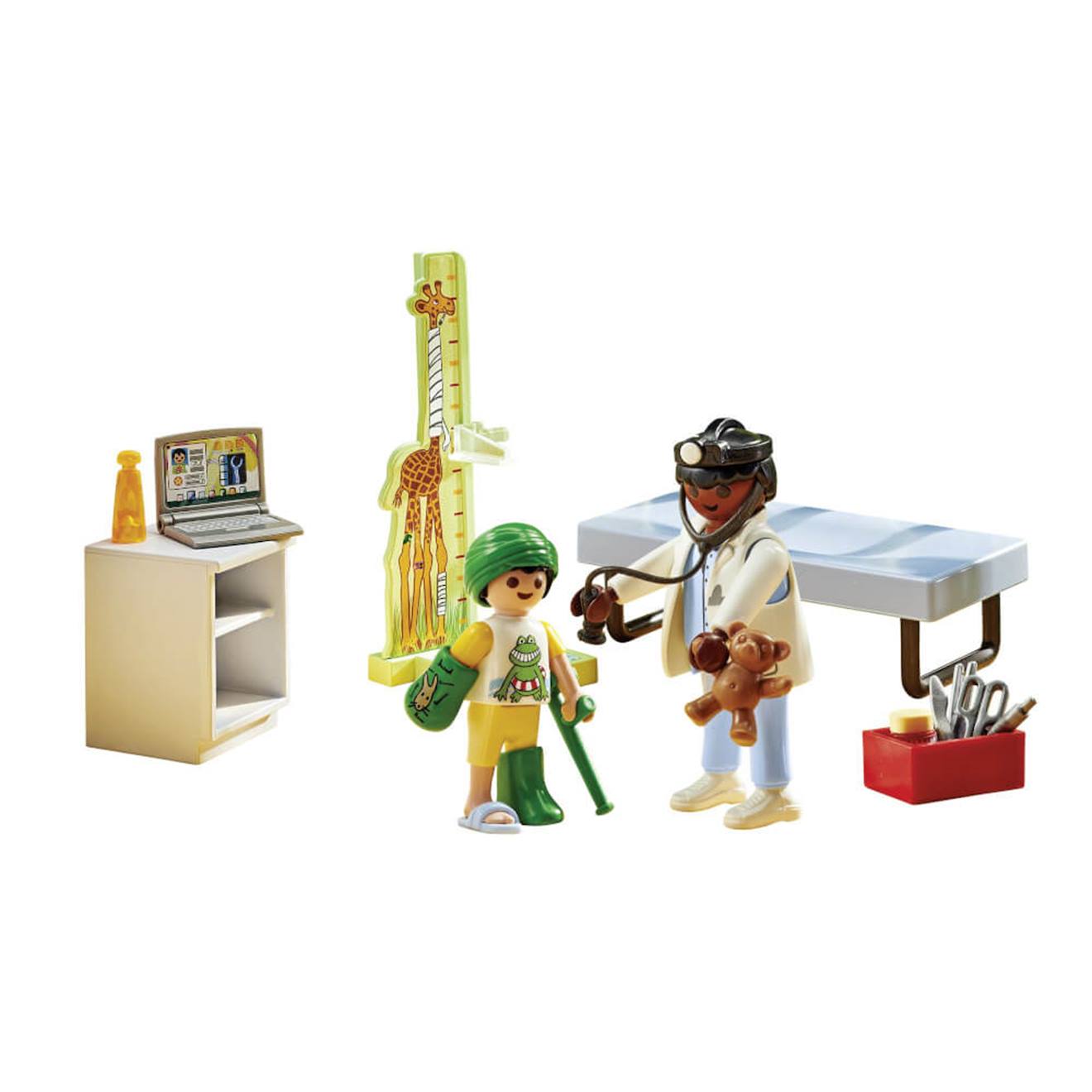 Action heroes pédiatre avec enfant 71619 multicolore