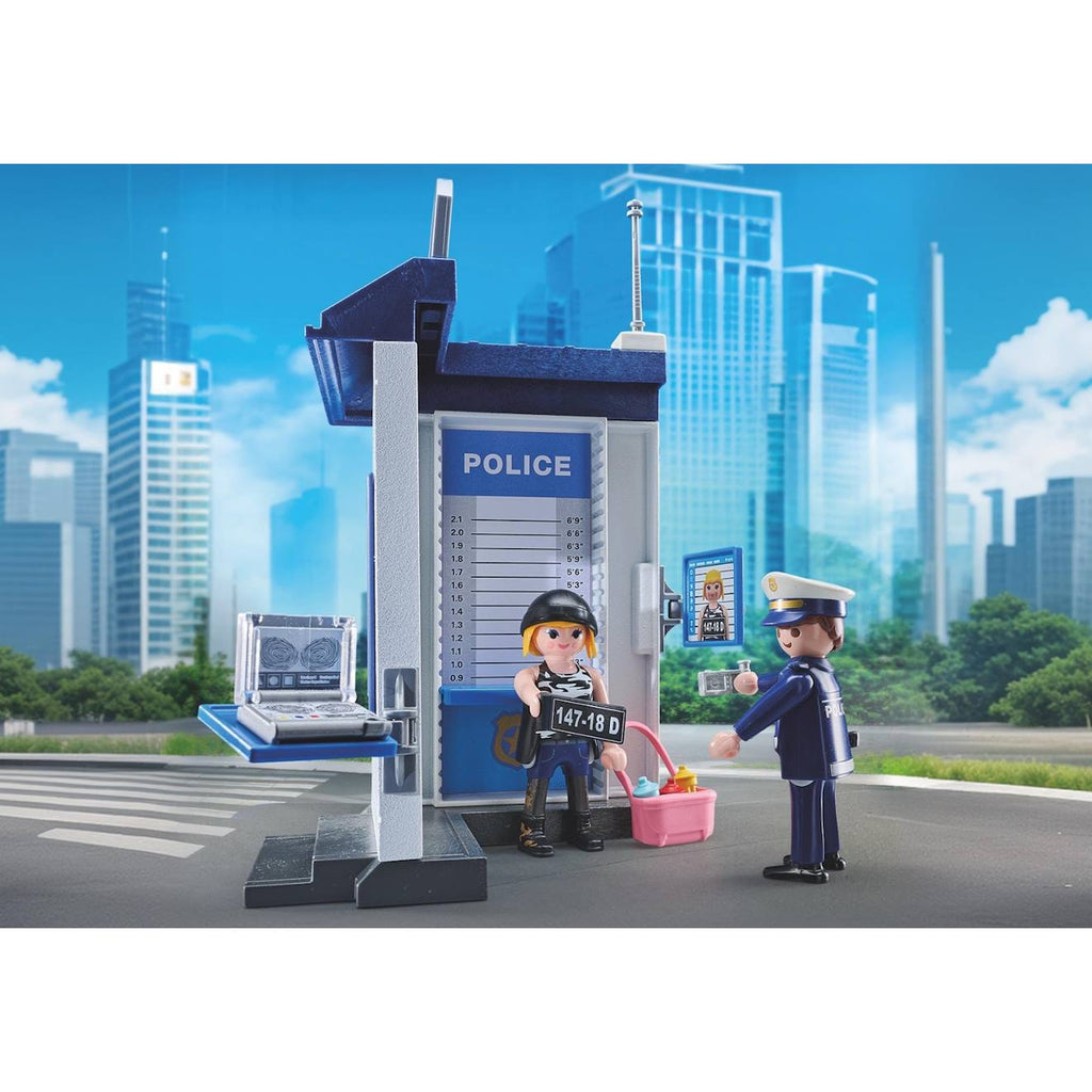 Action heroes salle d'interrogatoire police, relevé d'empreintes 71733 multicolore