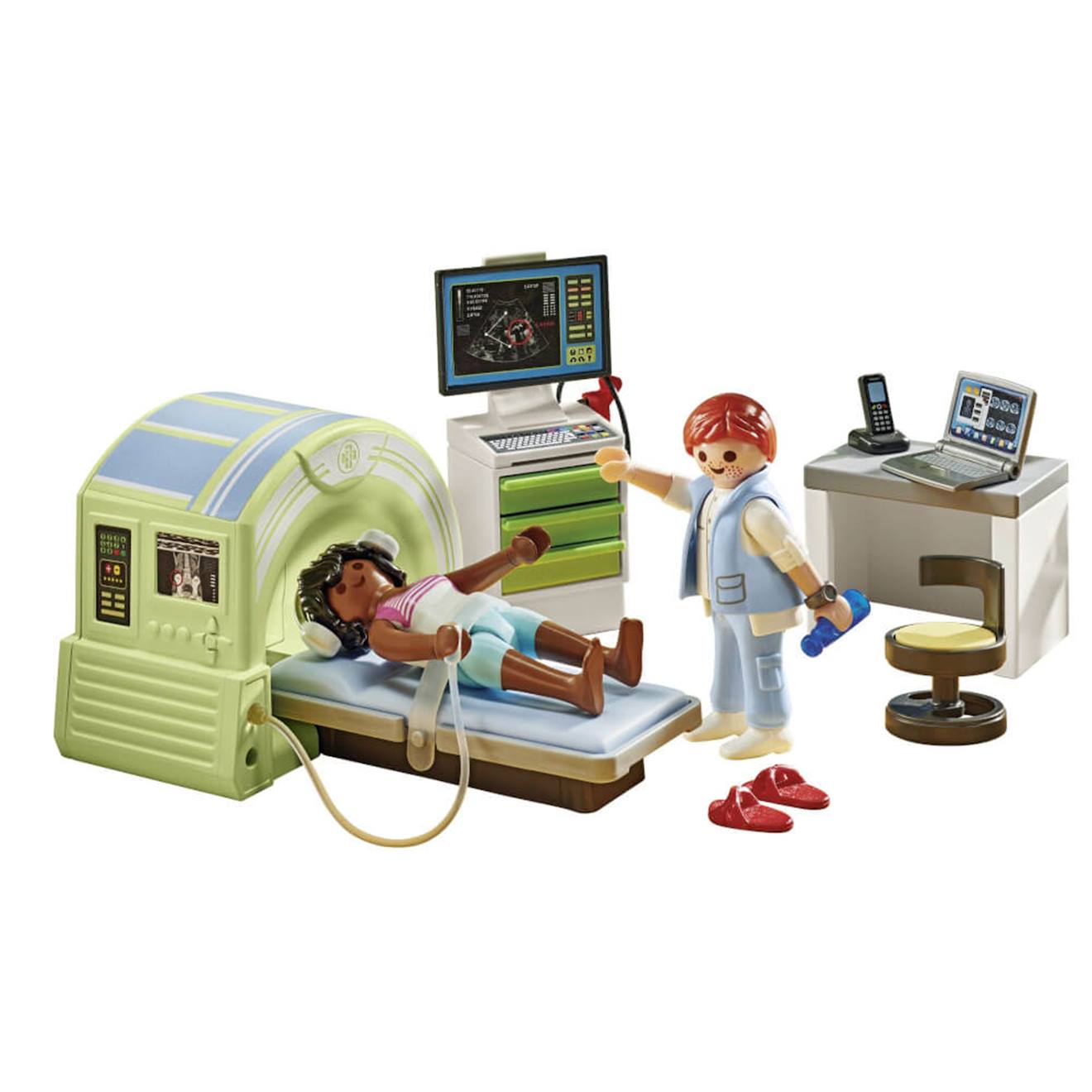 Action heroes scanner médical avec patiente 71618 multicolore