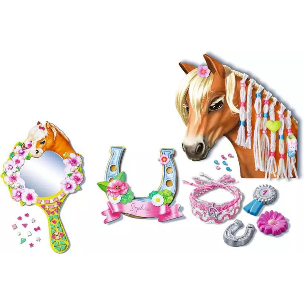 Activités artistiques - be créative kit multi-activités horses multicolore