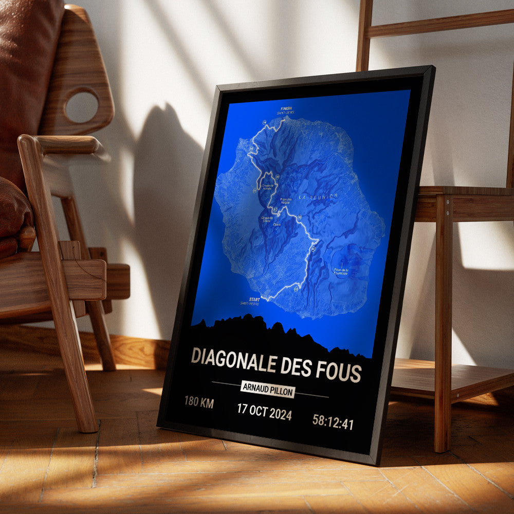 Affiche Running à Personnaliser - Affiche Personnalisée