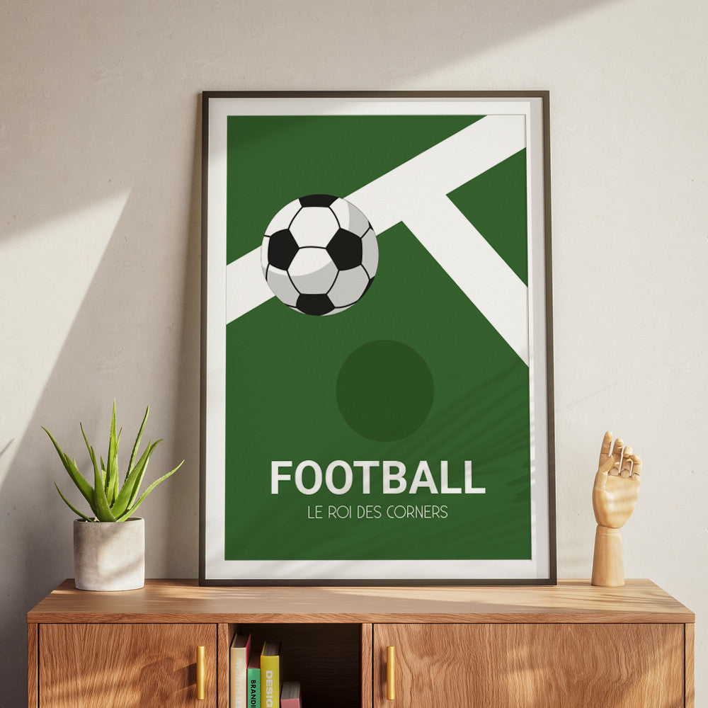 Affiche Football à Personnaliser Sans - Affiche Personnalisée