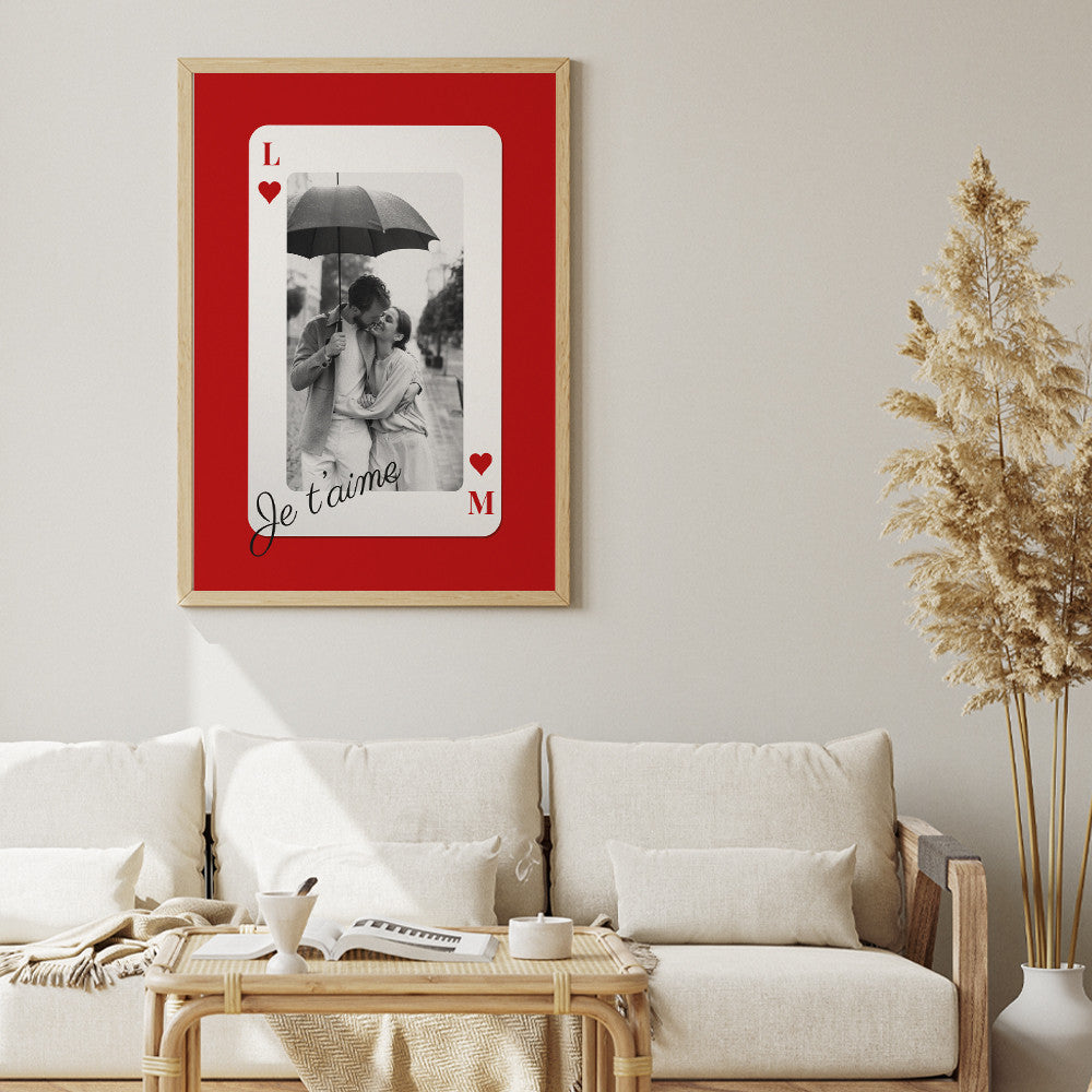 Affiche Jeu de Carte à Personnaliser - Affiche Personnalisée