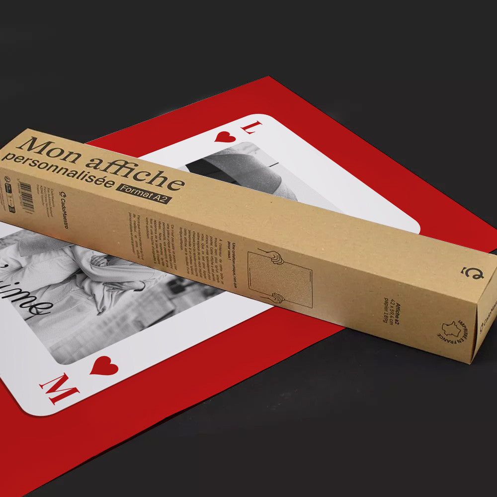 Affiche Jeu de Carte à Personnaliser - Affiche Personnalisée