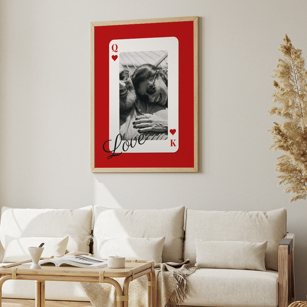 Affiche Jeu de Carte à Personnaliser - Affiche Personnalisée