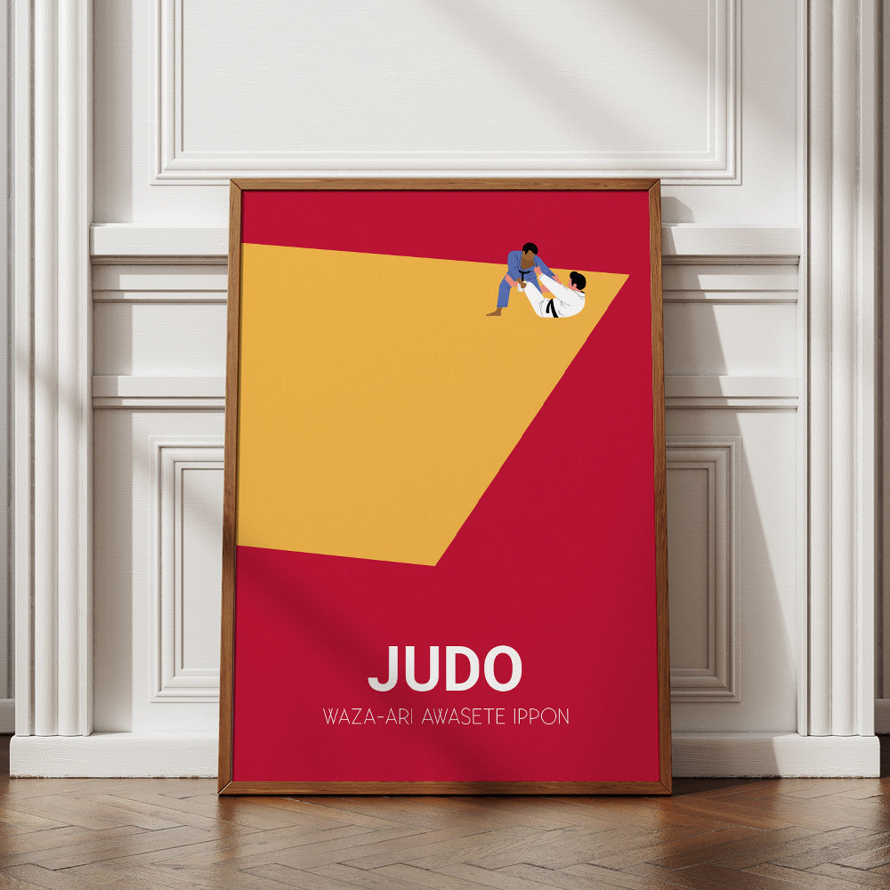 Affiche Judo à Personnaliser Sans - Affiche Personnalisée