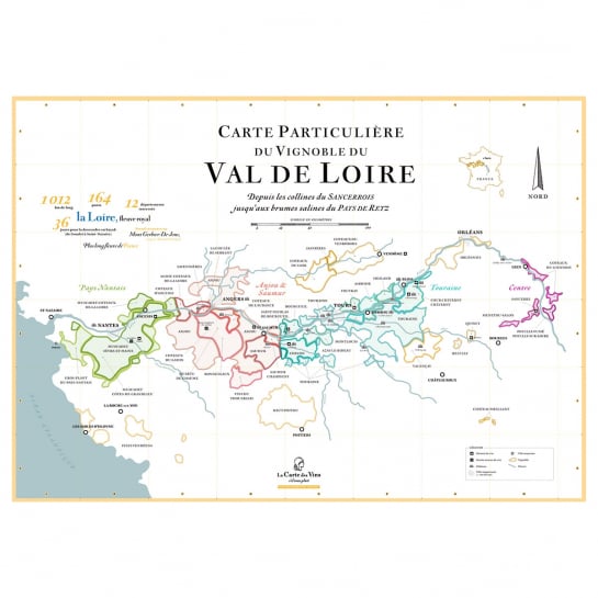 Affiches Carte des Vins Français