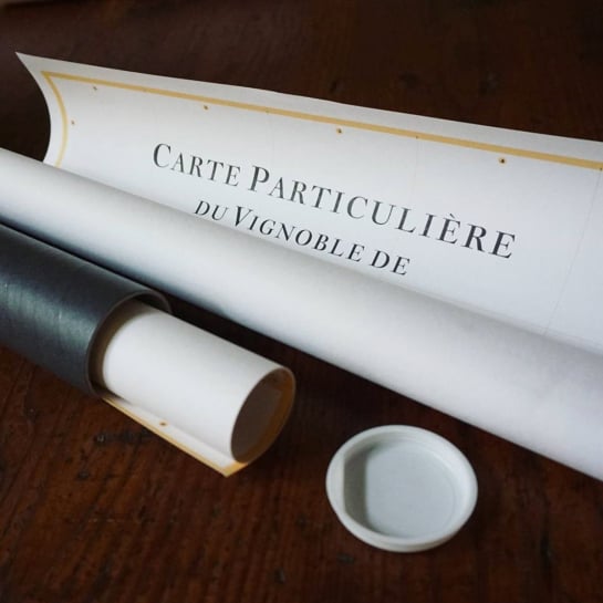 Affiches Carte des Vins Français